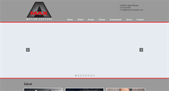 Desktop Screenshot of amaxmotioncapture.com